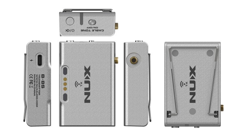 NUX - Professional 2.4GHz Wireless Guitar System with Multifunction Pedal Receiver, Tuner, Boost & DI #B-8S