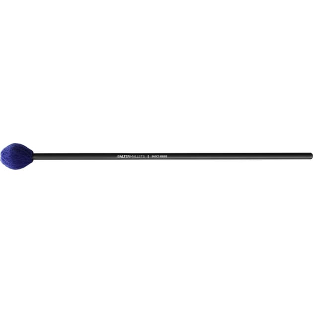 Vic Firth - Balter Basics II Mallet – Medium, Blue Yarn #BBB2