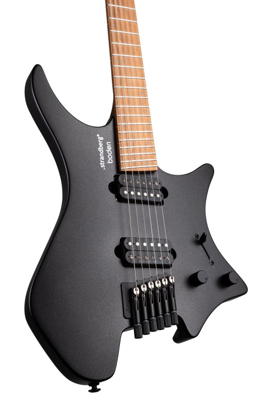Strandberg - Boden Standard N2.6 Electric Guitar, Black Satin Metallic #BD6HCT-25S2-G1-BSNM