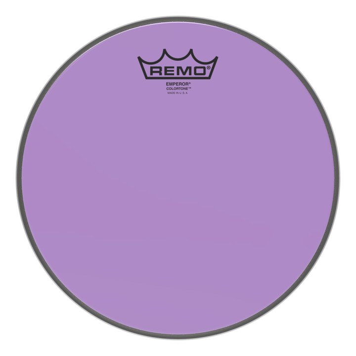 Remo - Emperor Colortone Drumhead - Purple - 10" #BE-0310-CT-PU