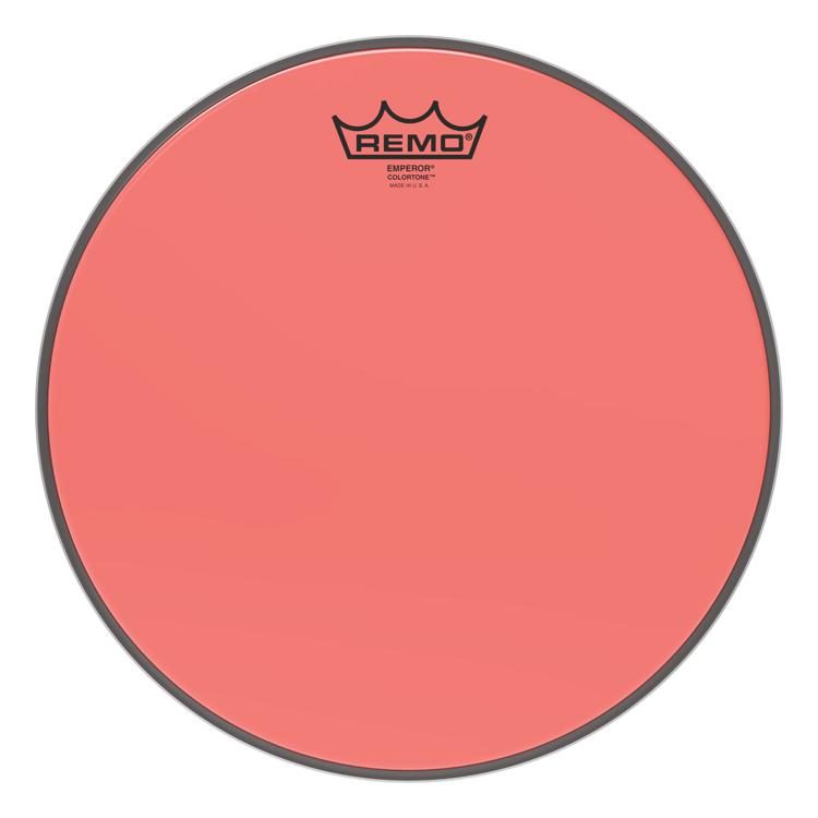 Remo - Emperor Colortone Drum Head 12" - Red #BE-0312-CT-RD