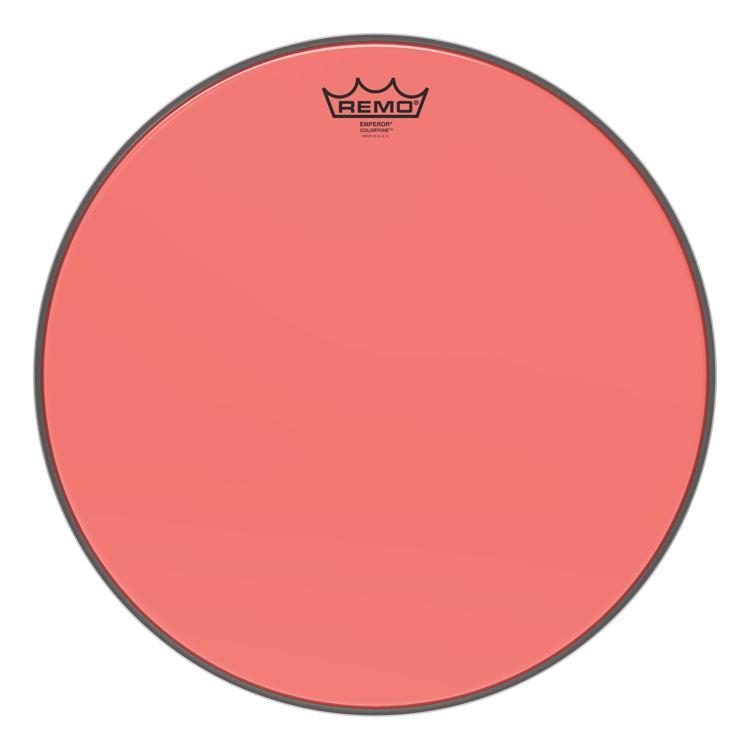 Remo - Emperor Colortone Drum Head 16" - Red #BE-0316-CT-RD