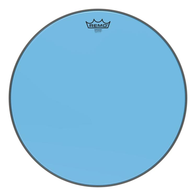 Remo - Emperor Colortone Drum Head 18" - Blue #BE-0318-CT-BU