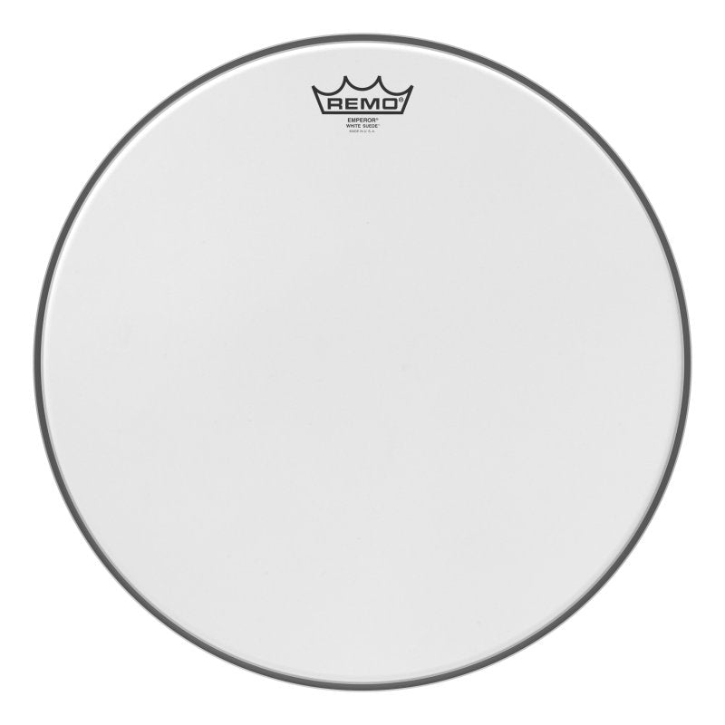 Remo - Emperor® White Suede™ Drumhead, 16" #BE-0816-WS