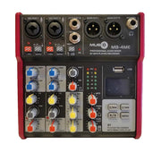 Music 8 - M8-4ME 4 Inputs Audio Mixer with Bluetooth MP3 Player