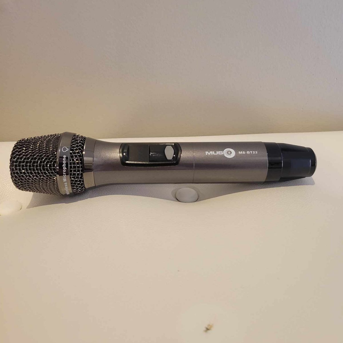 Music 8 - M8-BT22 Karaoke Wireless Dual Microphone System Microphone