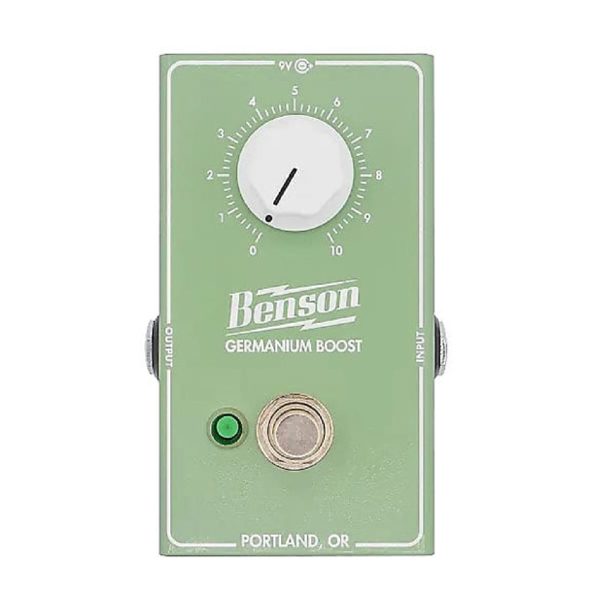 Benson - Germanium Boost Pedal - Seafoam Green