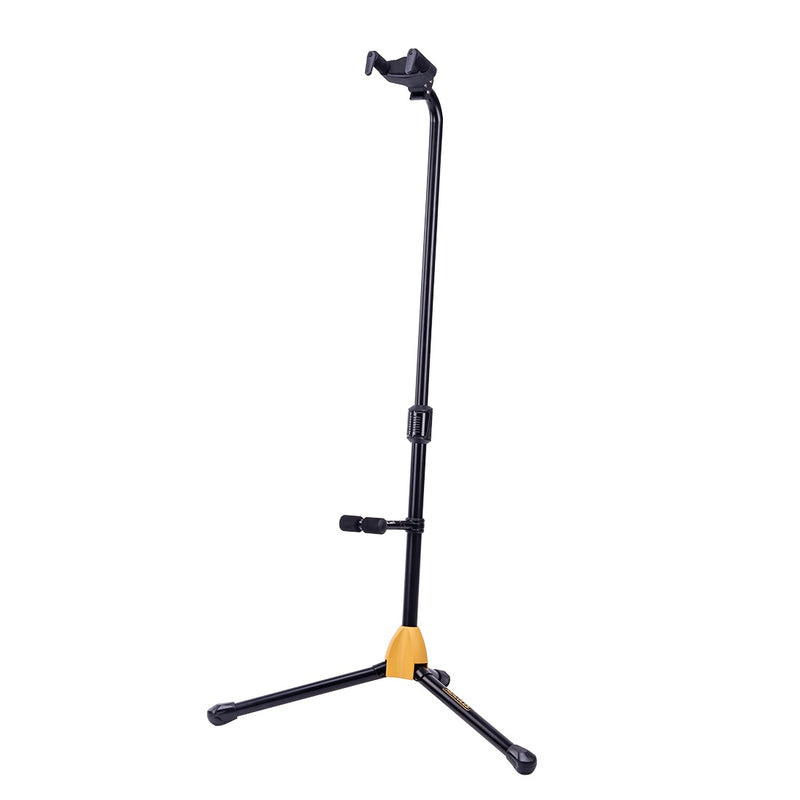 Hercules – GS412B PLUS support de guitare simple avec dossier et système Auto Grip (AGS)