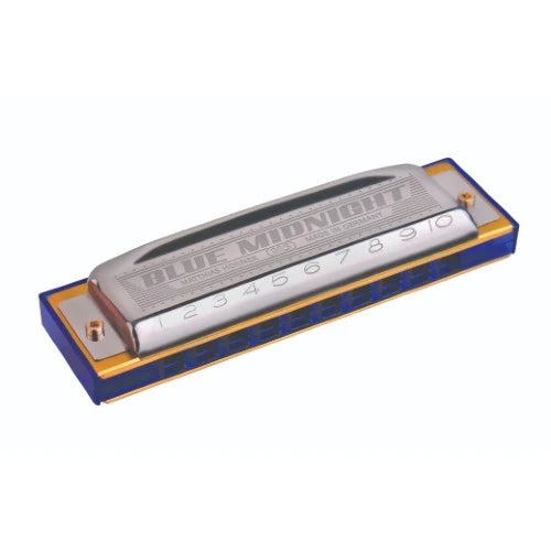 Hohner - Blue Midnight Harmonica - Key of A #BLMDT-A