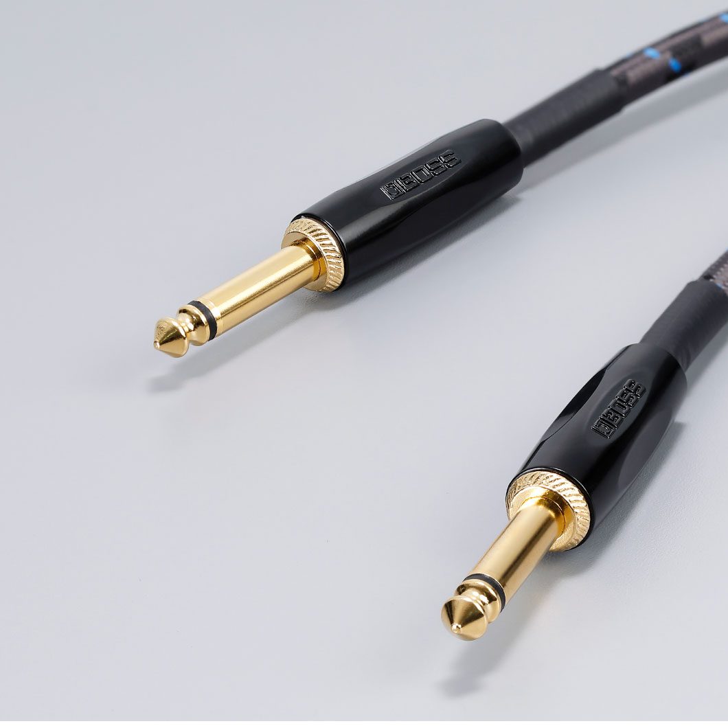 Boss BIC10 Instrument Cable connectors