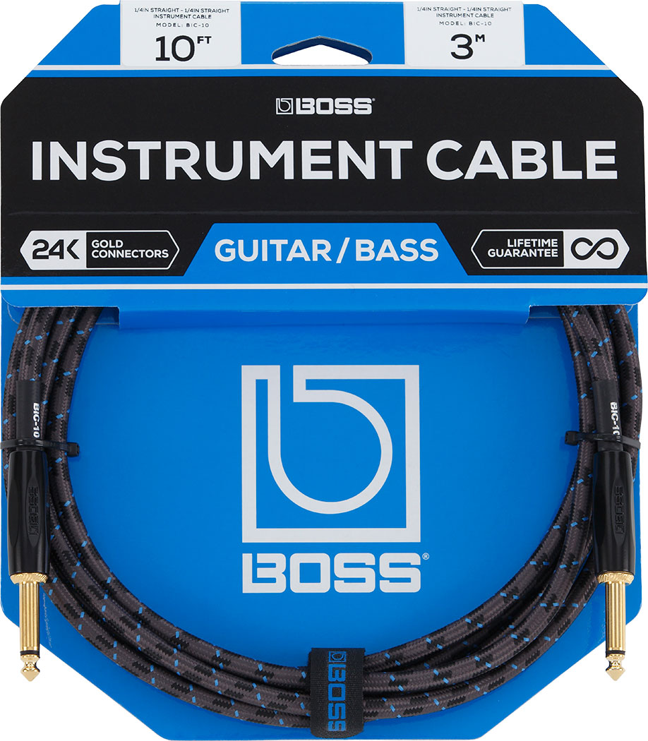 Boss BIC10 Instrument Cable package