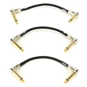 Boss - BPC43 - 3-pack 4'' Patch Cables