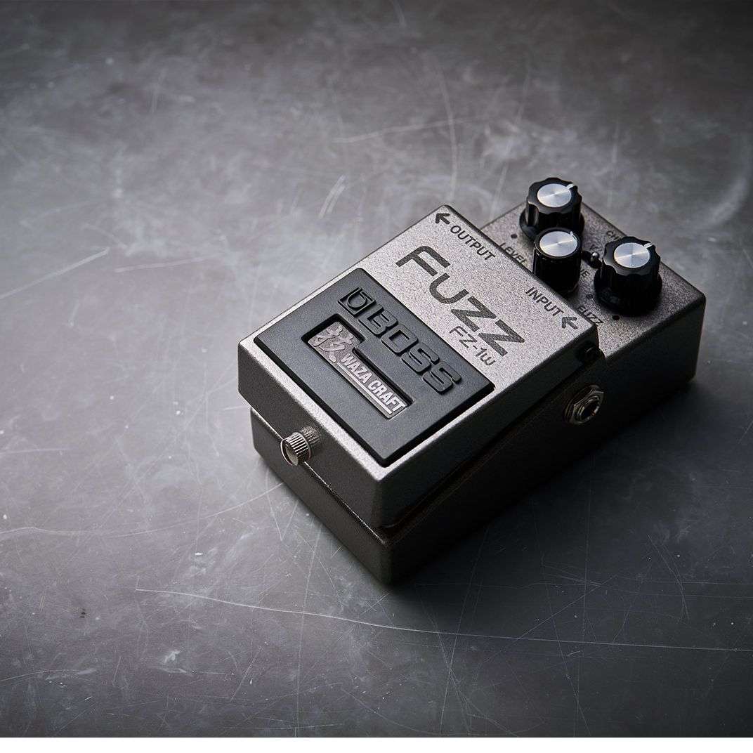 Boss FZ-1W Waza Craft Fuzz on floor