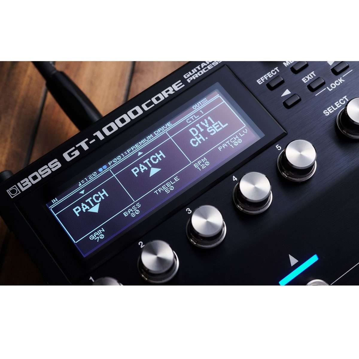 Boss GT1000CORE screen