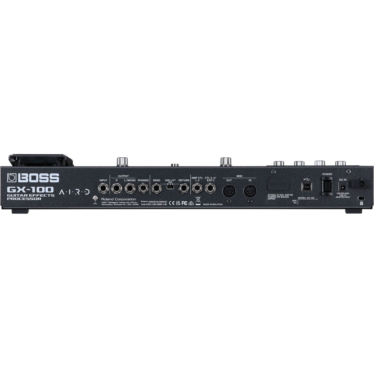 Boss GX100 - Guitar Effects Processor back