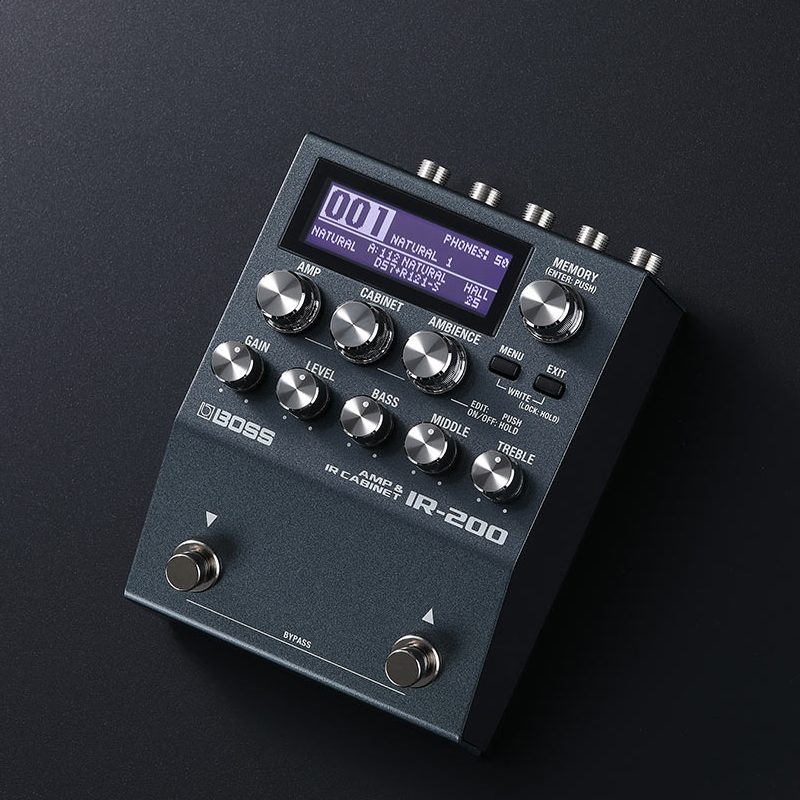 Boss IR200 - Amp & IR Cabinet live