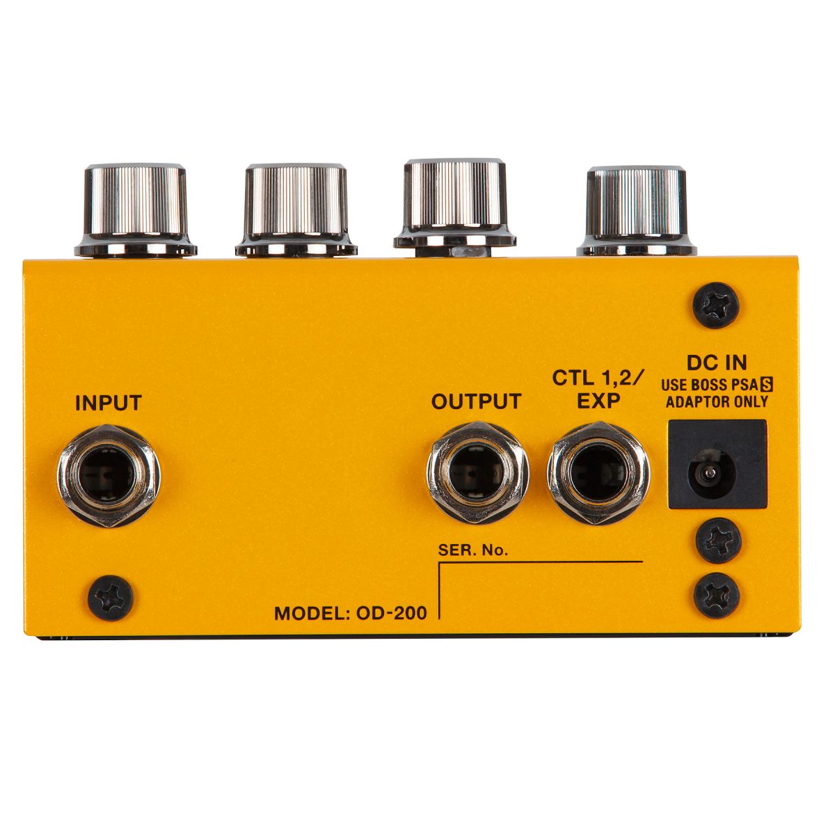 Boss OD200 Hybrid Drive back