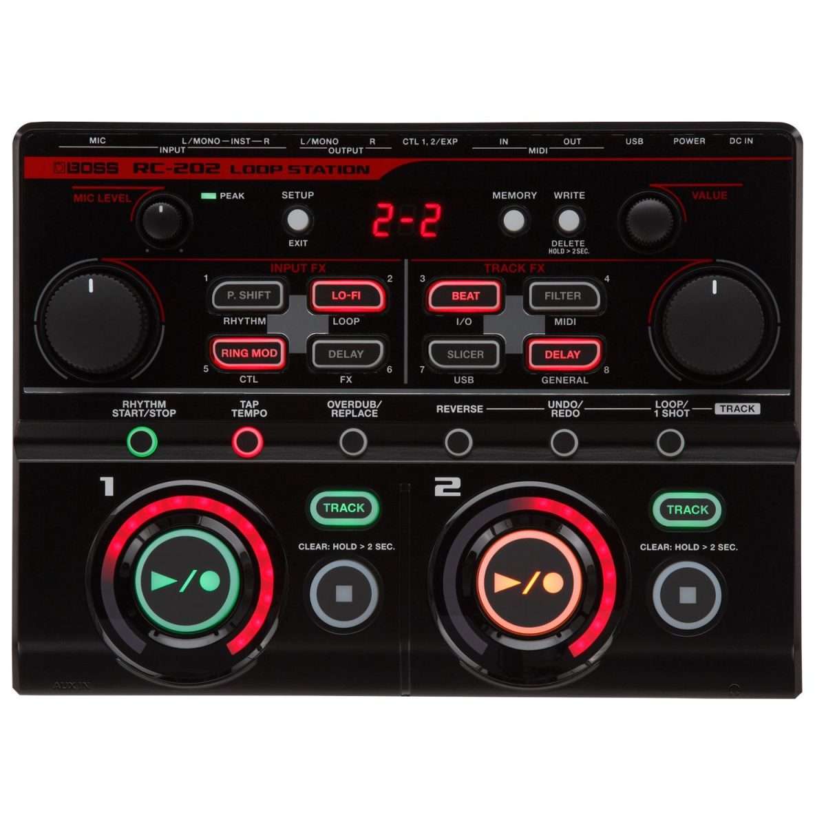 Boss RC202 Loop Station top