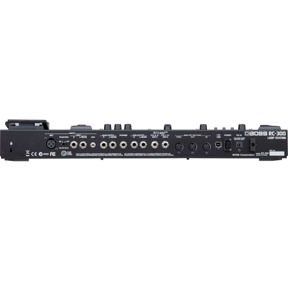 Boss RC-300 back