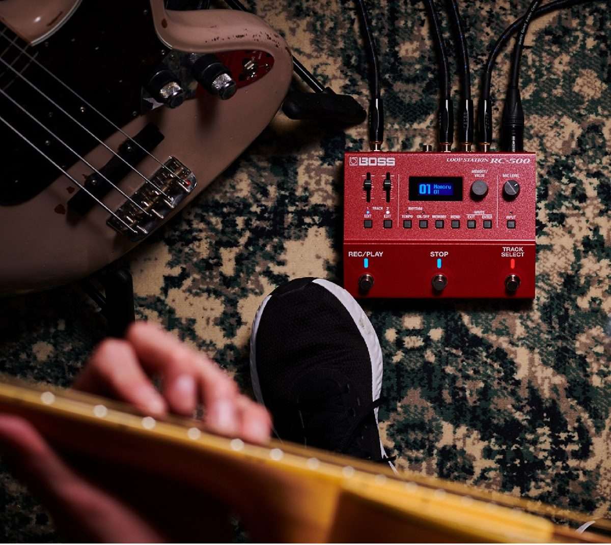 Boss RC-500 Loop Station live
