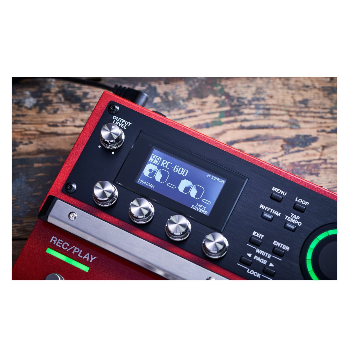 Boss RC600 - Loop Station screen