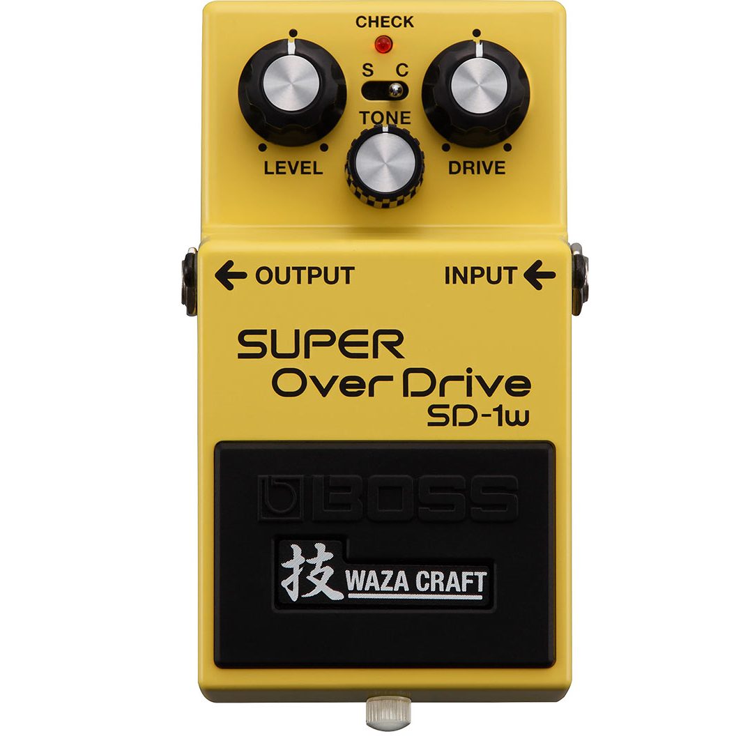 Boss SD1W - SUPER OverDrive - Waza Craft Special Edition front