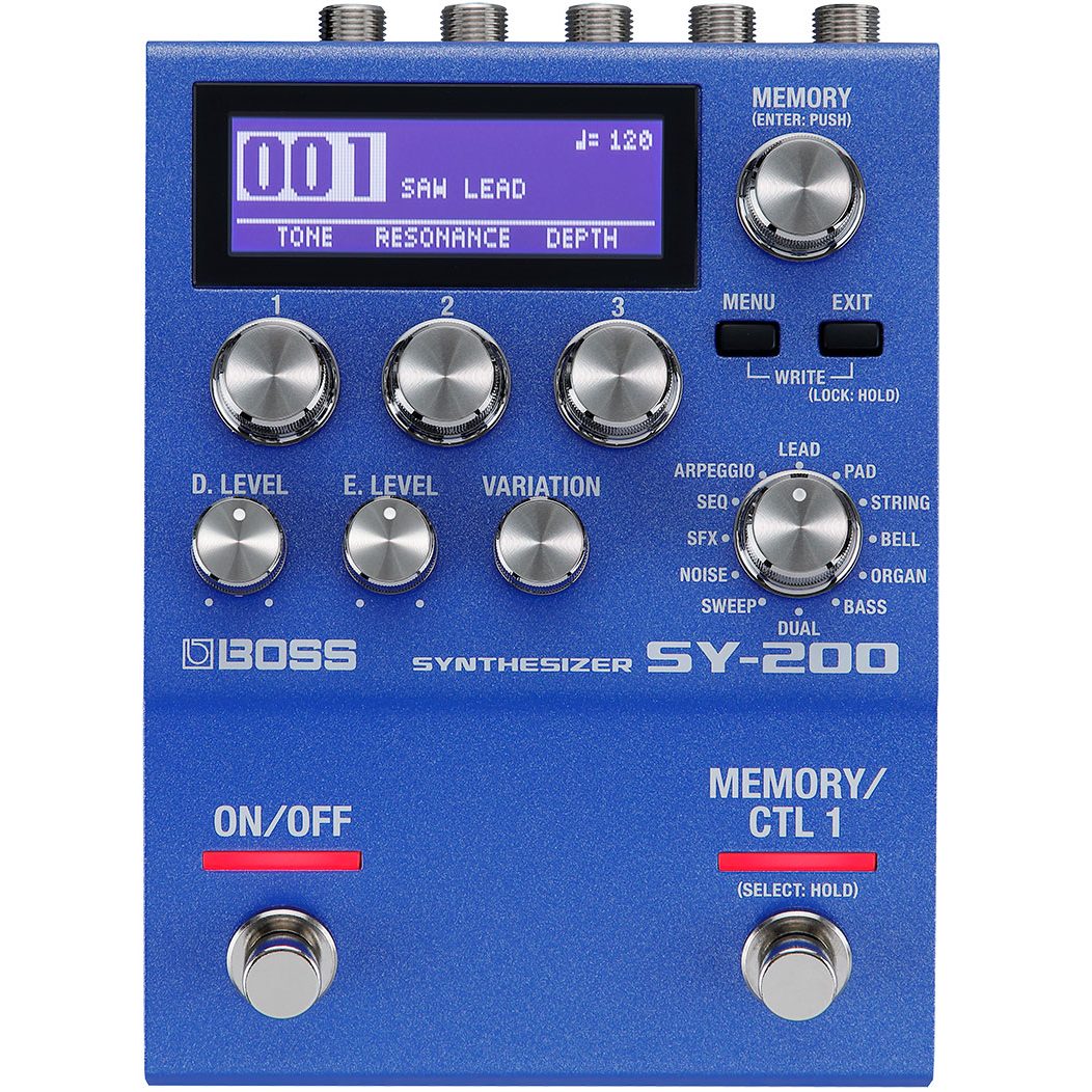 Boss SY-200 - Guitar Synthesizer top