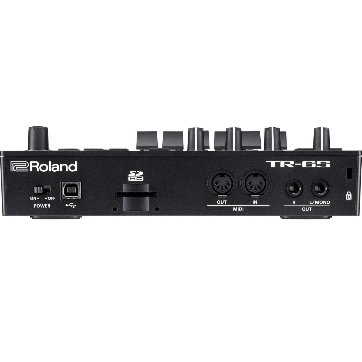 Roland TR6S Rhythm Performer back