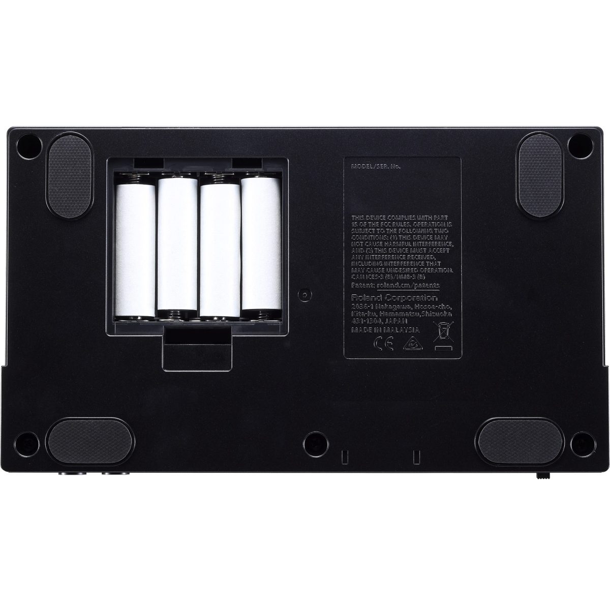 Roland TR6S Rhythm Performer underneath