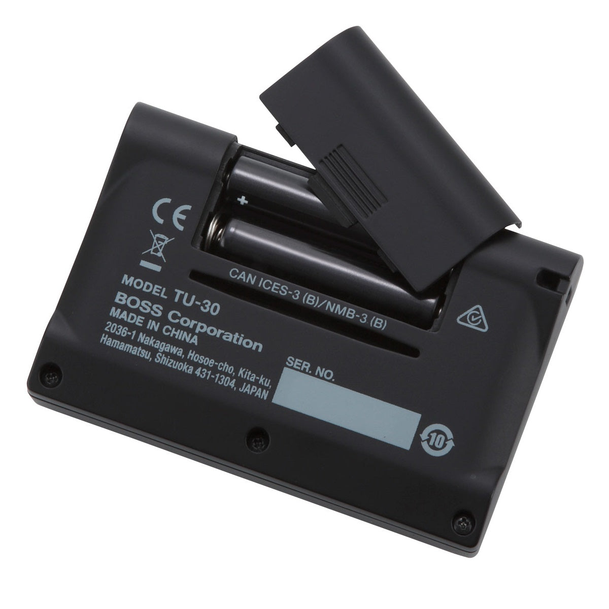 Boss - TU-30 Tuner & Metronome Back