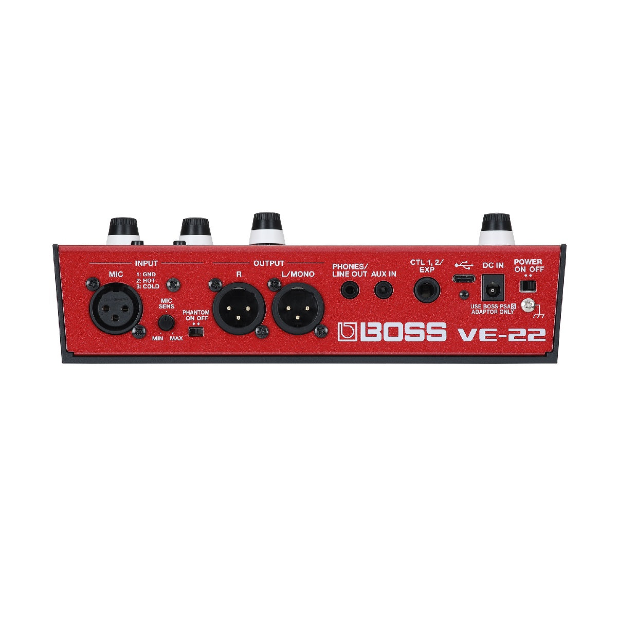 Boss - VE-22 Vocal Performer Back