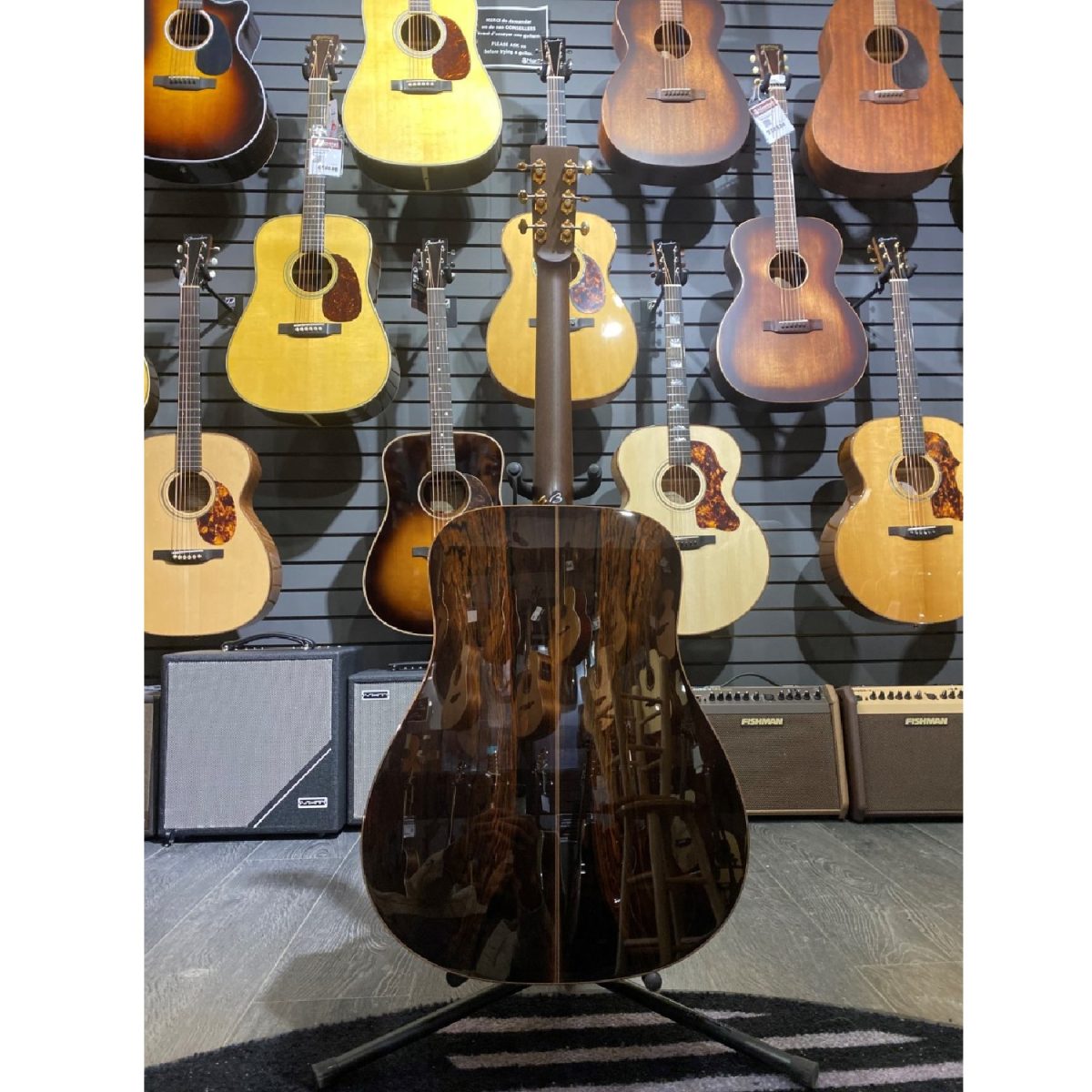 Boucher - CS-SG-252-PV - Custom Studio Goose Dreadnought Back