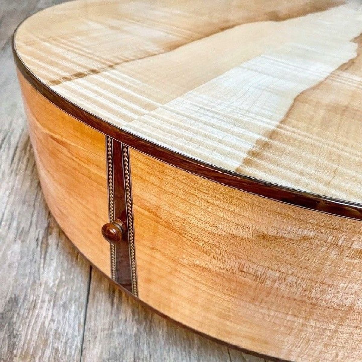 Boucher - PS-SG-163 - Special Edition Series S-Jumbo - Curly Maple Bottom