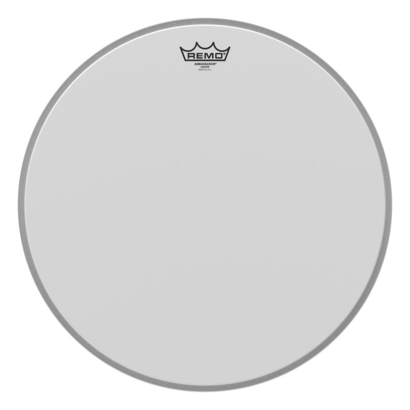 Remo - 18" Ambassador Coated Bass Drum Head #BR-1118-00
