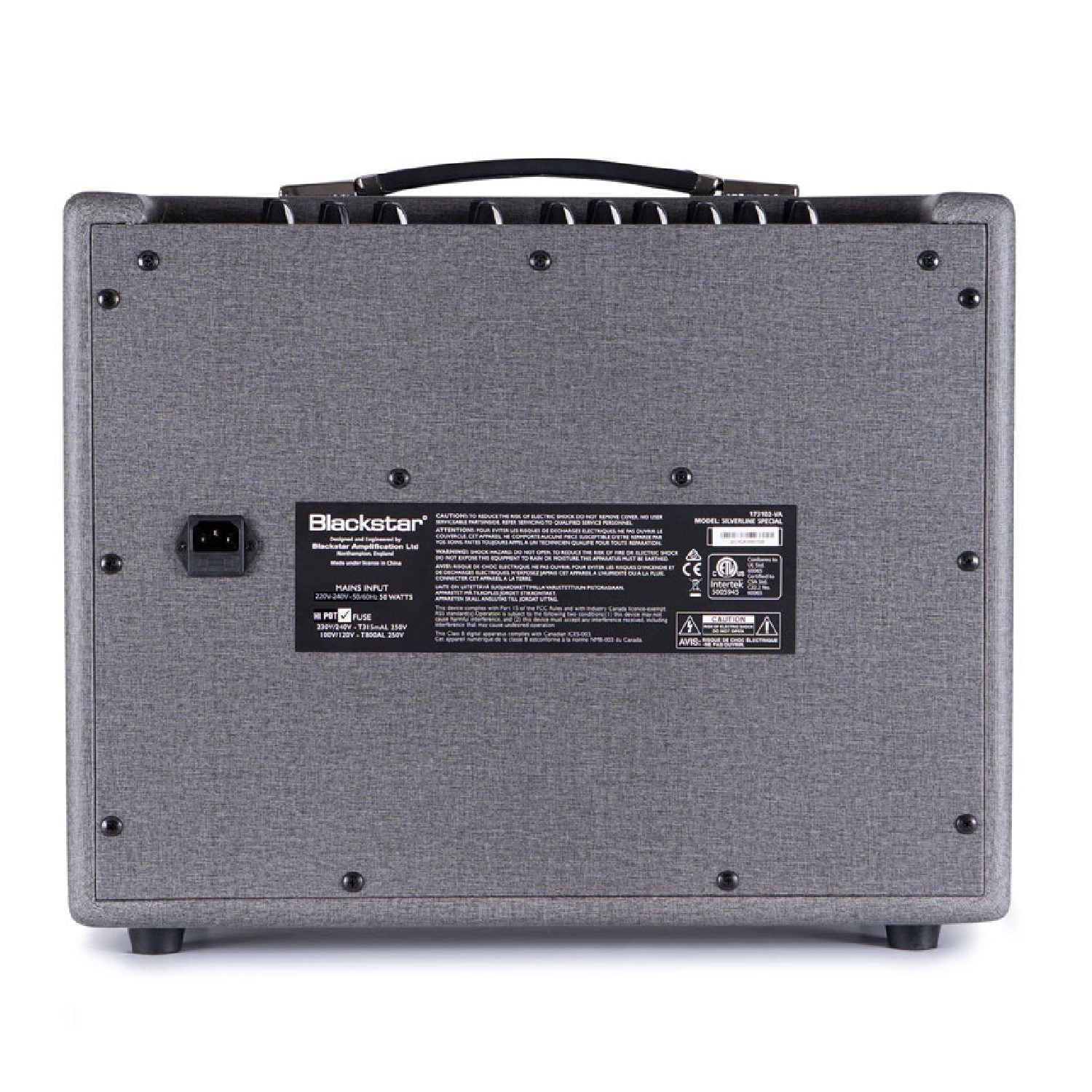 BlackStar Silverline Standard back
