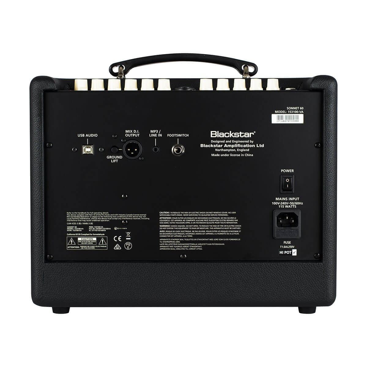 Blackstar - Sonnet 60 Black Acoustic Combo