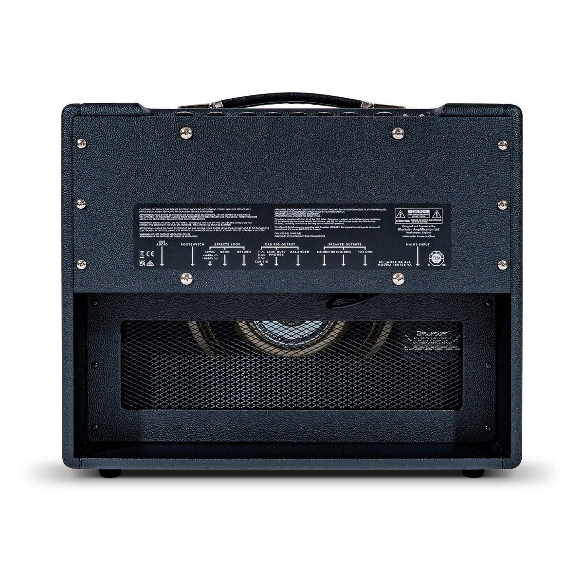 Blackstar - St-James 50 6l6 Combo Back