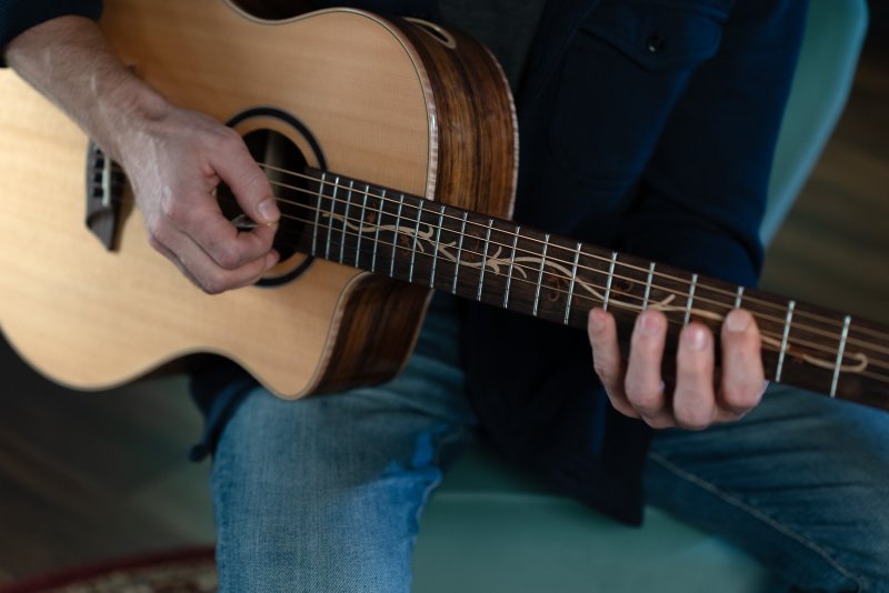 Washburn - Bella Tono Suprema Acoustic / Electric Guitar, Natural Gloss #BTSC40SCE
