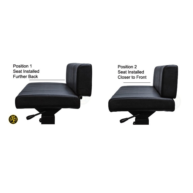 Benchworld - ADAGIO CHAIR PNEUMATIC Piano Chair with Backrest