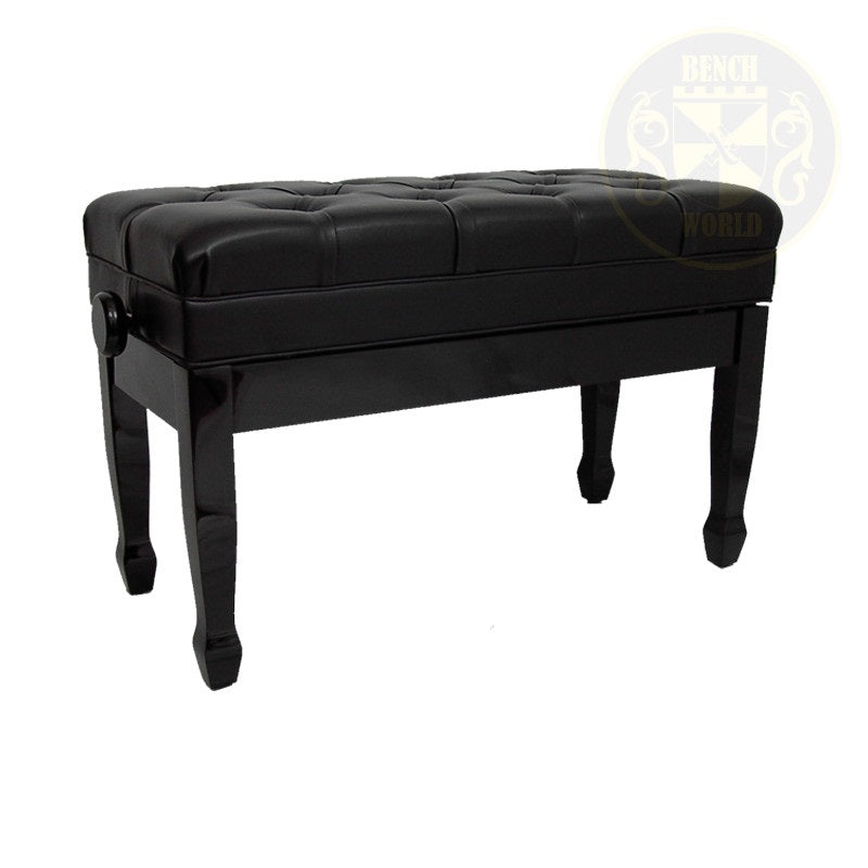 Benchworld - MAESTRO 1G PE Adjustable Piano Bench in Polished Ebony