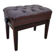Benchworld - MINUET 1C SRW Adjustable Piano Bench in Satin Rosewood