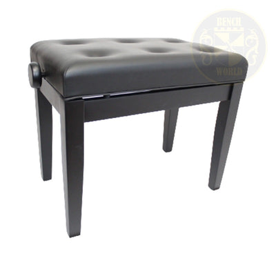 Benchworld – SONATA 1C SE Banc de piano réglable en ébène satiné