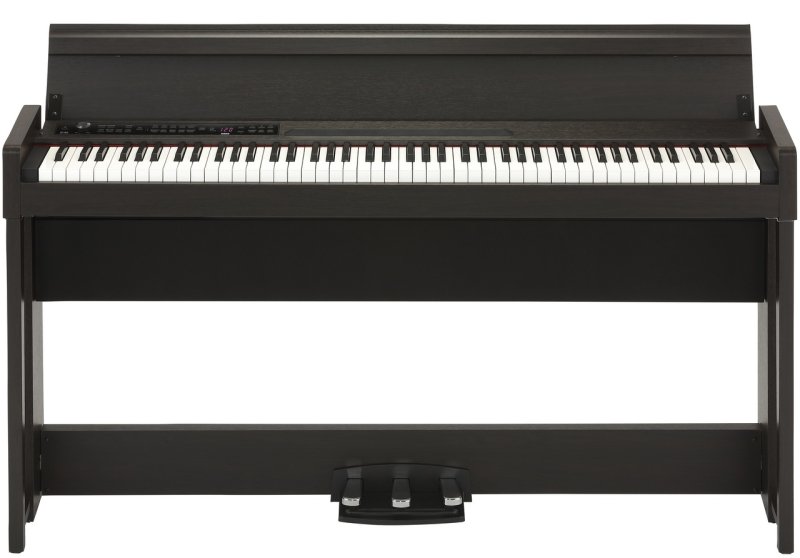 Korg - 88-key Digital Home Piano With Bluetooth, Brown #C1AIRBR
