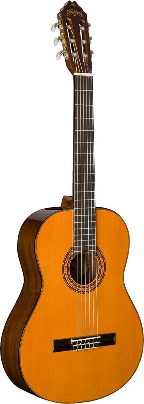Washburn - Nylon-string Classical Acoustic Guitar with Spruce Top, Catalpa Back and Sides, Mahogany Neck #C5-WSH-A