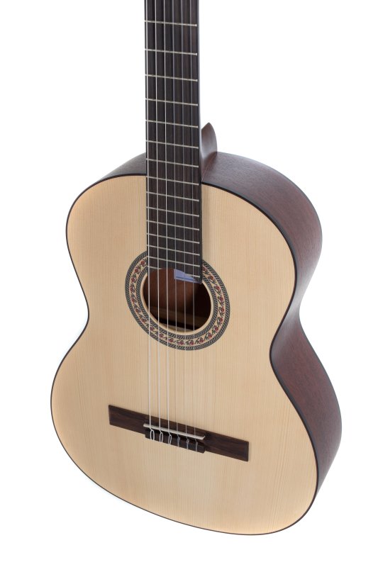 Manuel Rodriguez - Caballero Principio 7/8 Solid Spruce Acoustic Guitar, Natural #CA-PM-7/8