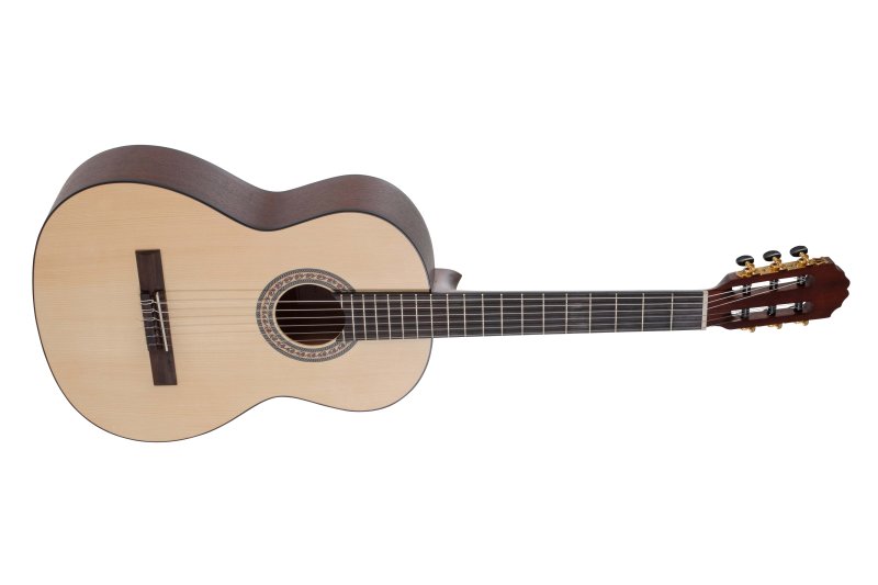 Manuel Rodriguez - Caballero Principio 7/8 Solid Spruce Acoustic Guitar, Natural #CA-PM-7/8