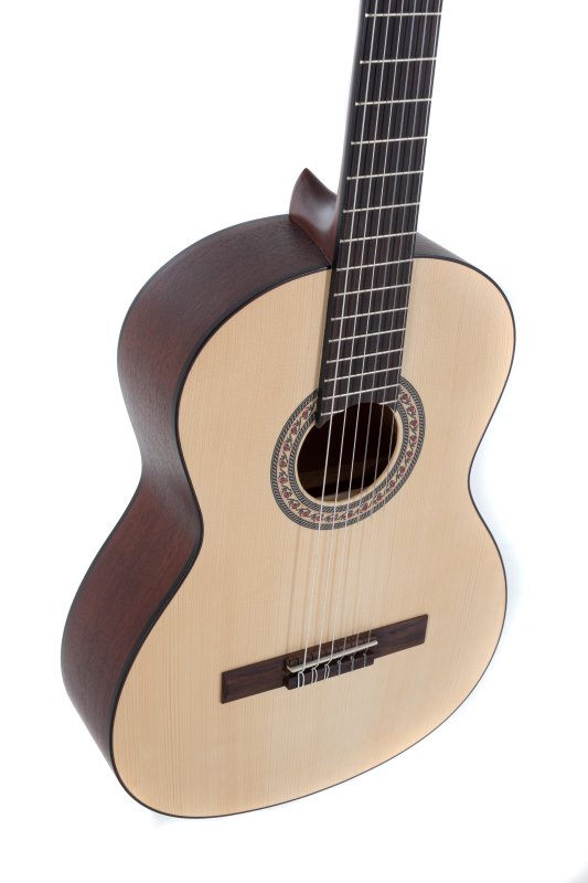 Manuel Rodriguez - Caballero Principio 7/8 Solid Spruce Acoustic Guitar, Natural #CA-PM-7/8