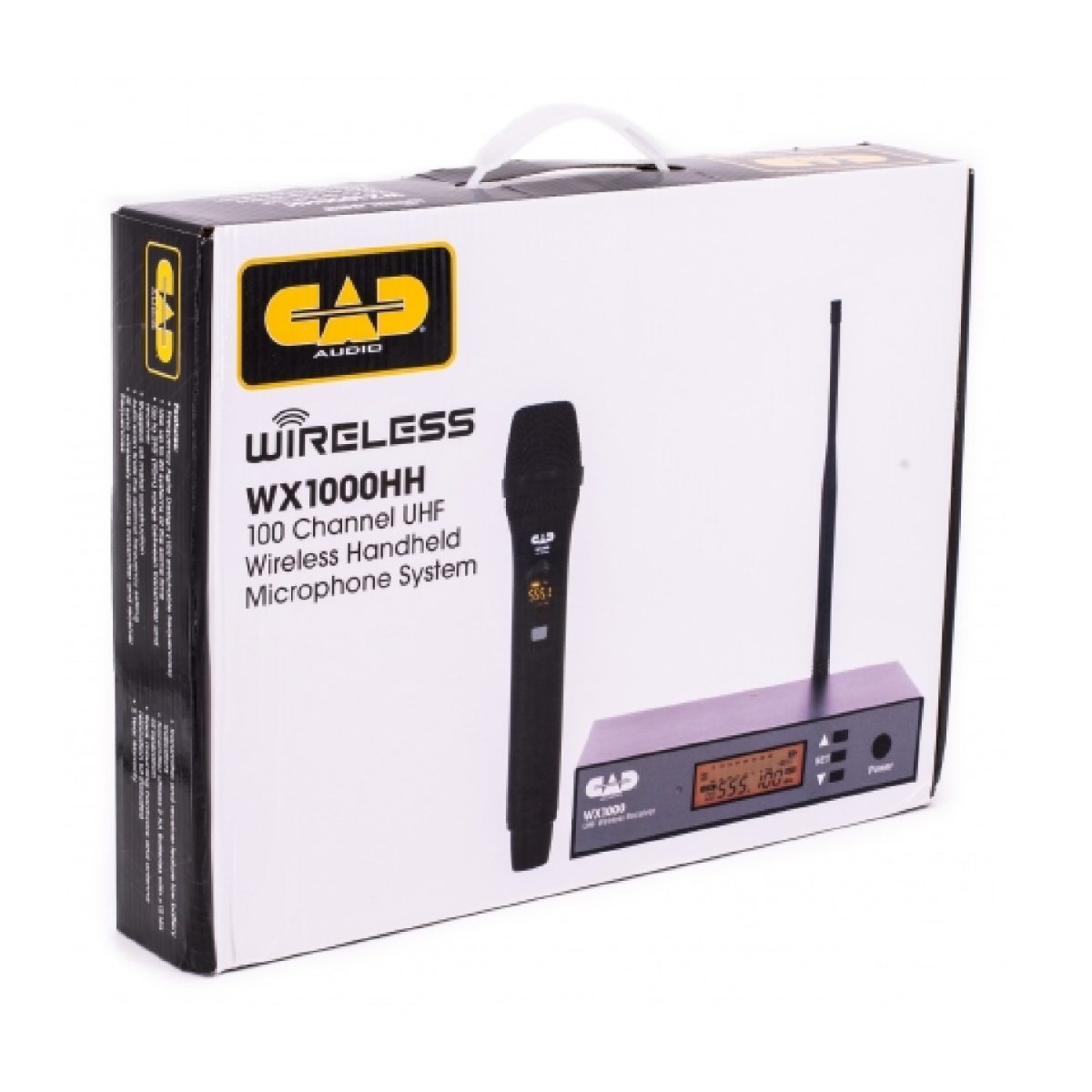 CAD Audio - WX1000HH - UHF Wireless Handheld Microphone System Box
