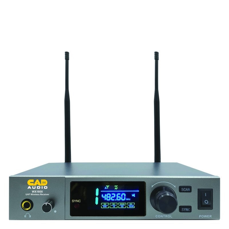 CAD Audio - WX1800HH True Diversity UHF Wireless Handheld Microphone System