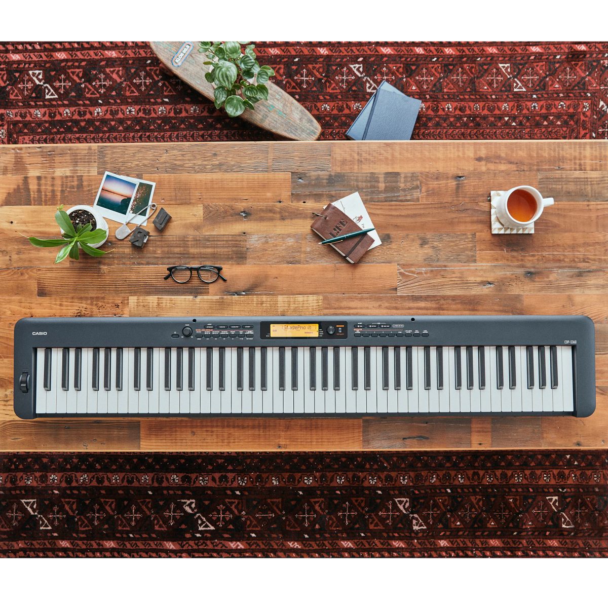 Casio CDPS360BK Digital Piano - Black live top
